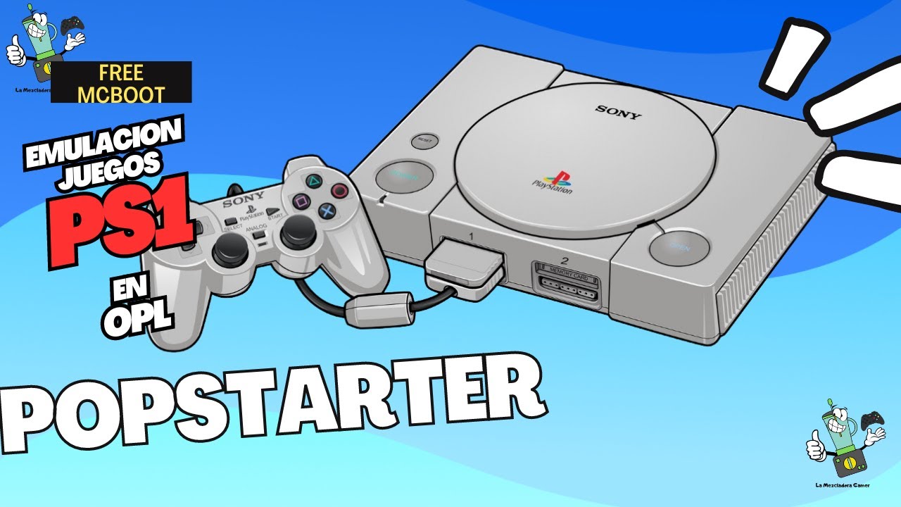 Como instalar juegos PS 1 en PS2 con popstarter y opl. Emulación de jugos de play 1 en play 2