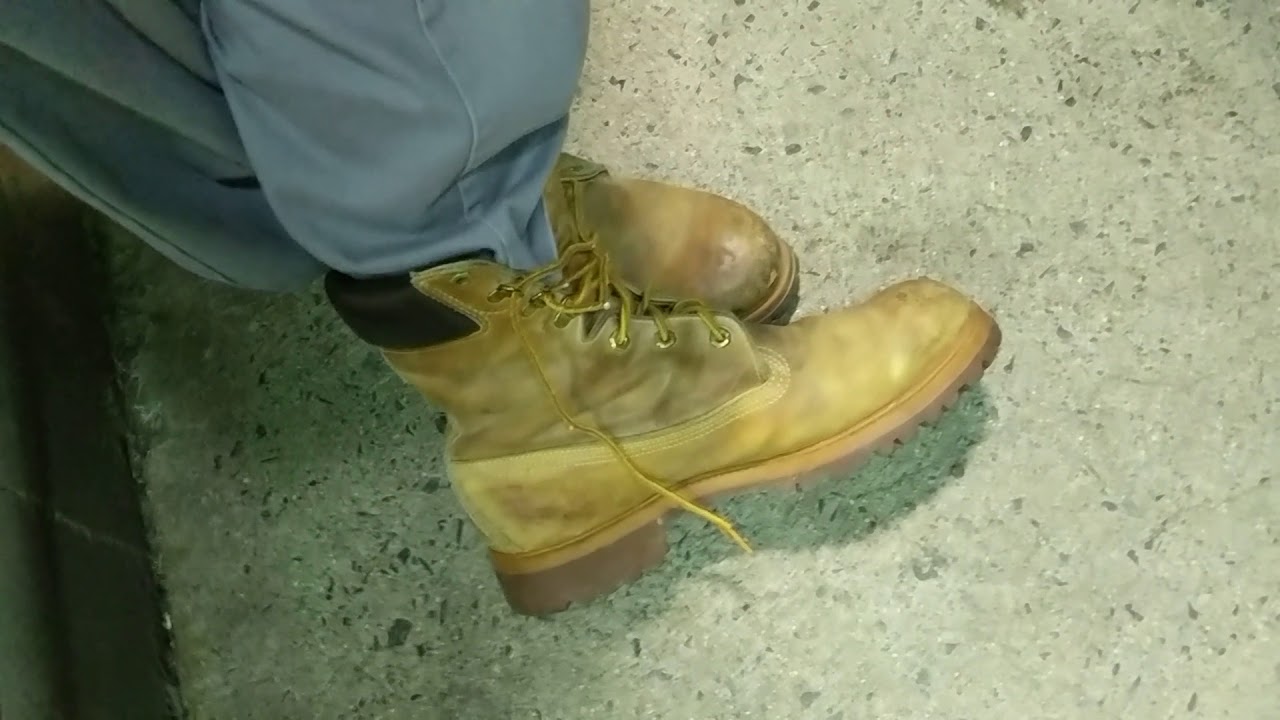 Enjoying My Friend's Timberland 8