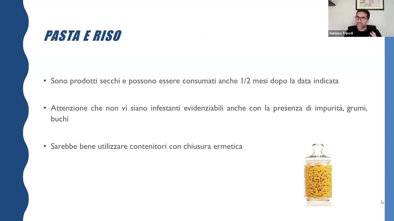 Scadenza e Termine Minimo di Conservazione - Progetto ANTEA