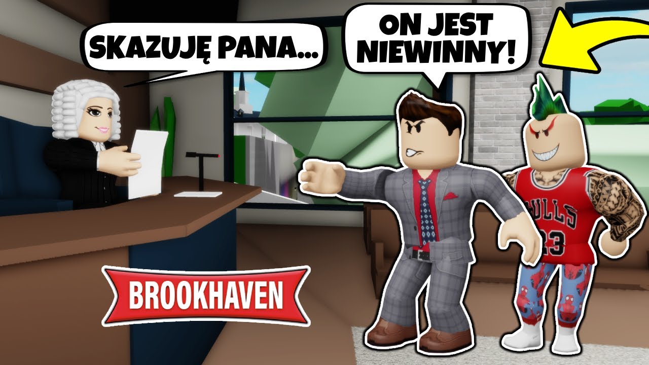 ZOSTAŁEM PRAWNIKIEM NA BROOKHAVEN!⚖️👨🏻&zwj;💼(historyjka)