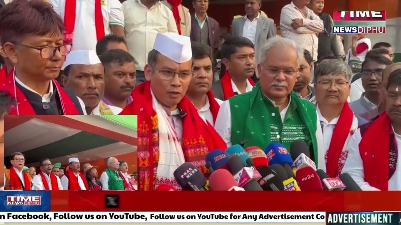 (APCC) Dengaon Pathu Aklam Along Congress Aparty pen rat Ameipi kebi Along Gaurav Gogoi pen Alamthe 