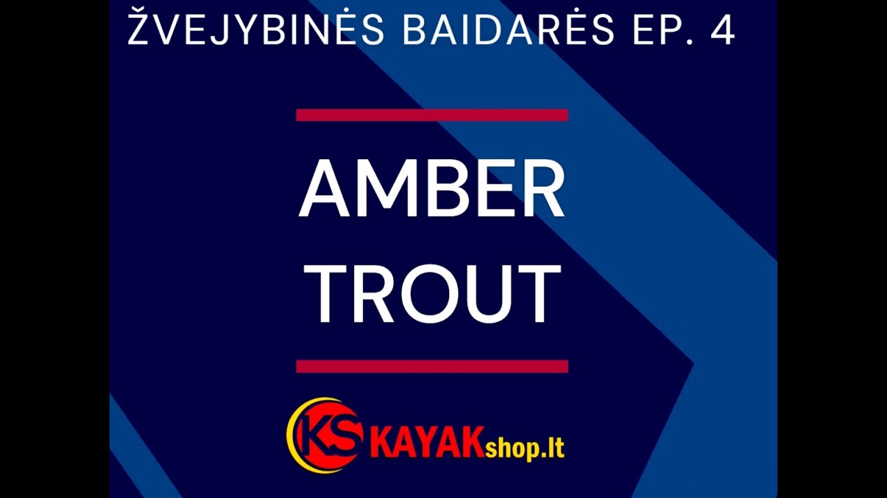 AMBER TROUT || SINGLE PERSON FISHING KAYAK