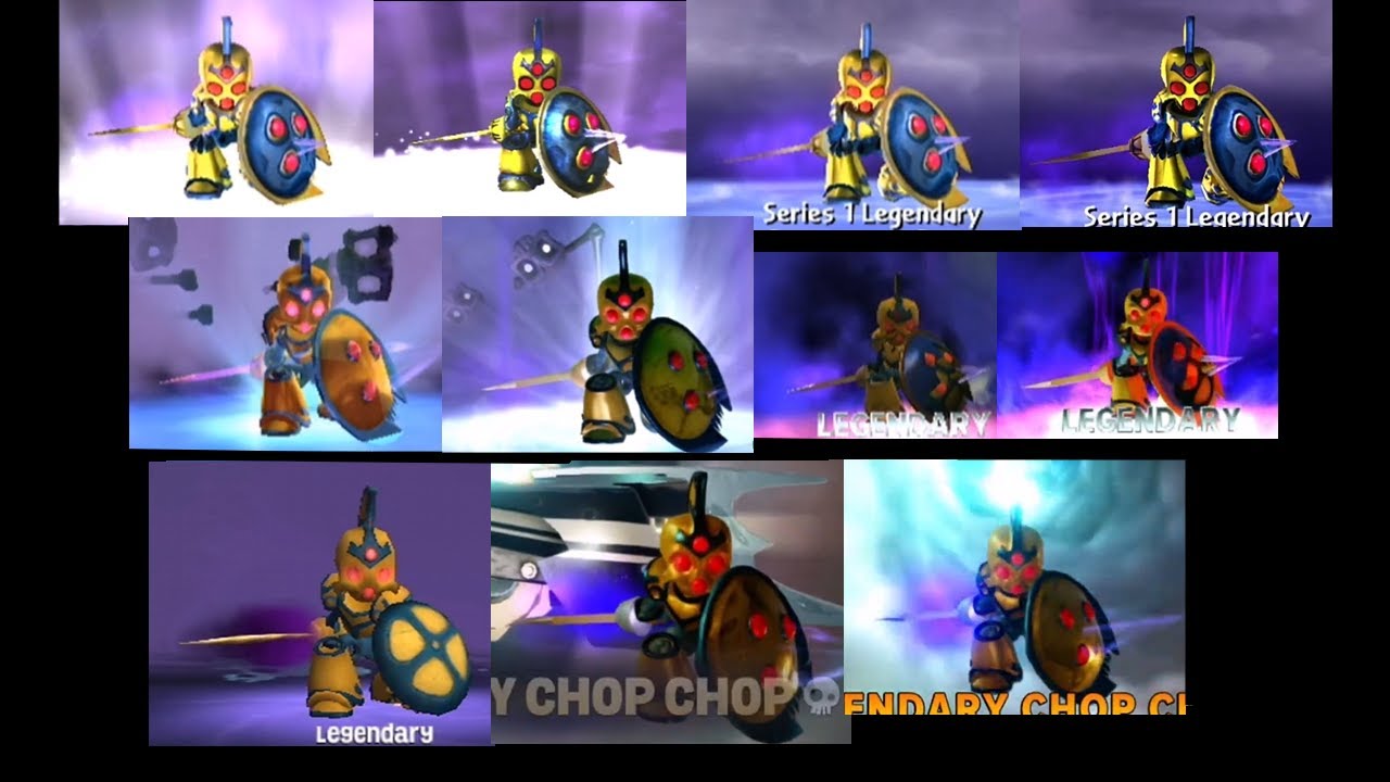 All Variant Skylanders Magic Moment Comparison (Wii/PS3/Wii U)