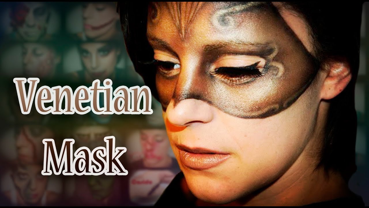Carnival make up 3: Venetian mask/gladiator