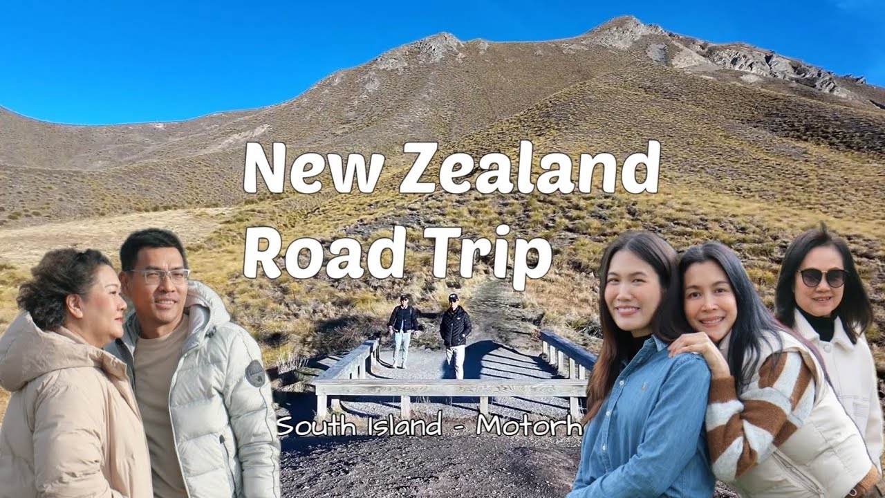 ขับรถบ้าน motor home อัดไปแน่นๆเต็มรถ 6 คน 10 วัน วิวสวยสุดๆ - New Zealand Road Trip นิวซีแลนด์