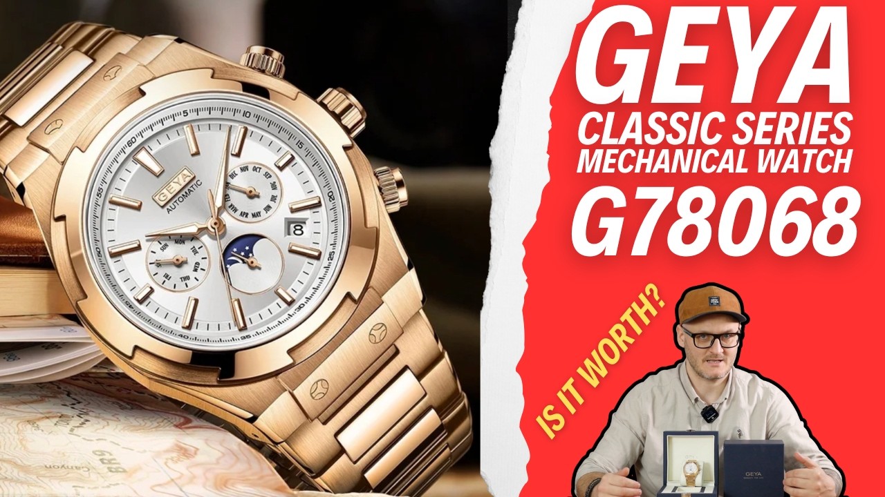 Sprawdzam zegarek GEYA! Mechanical Watch G78068