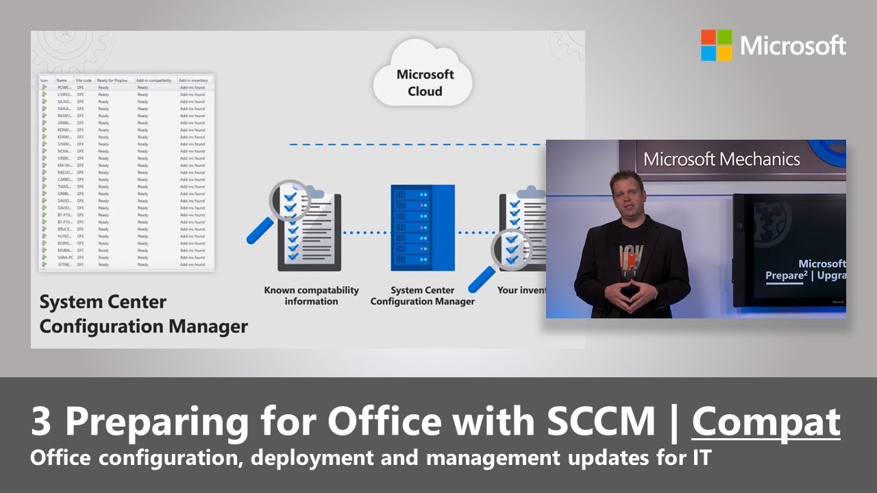 Compatibility for Office upgrades using Configuration Manager