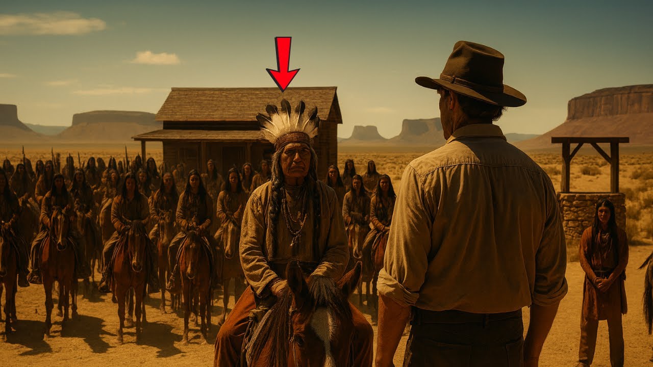 Rancher Gives Water to Wounded Apache — 50 Warriors Surround His Ranch