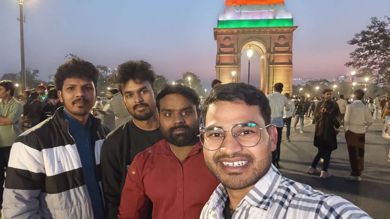 A visit of India Gate 🇮🇳 ❤️ 