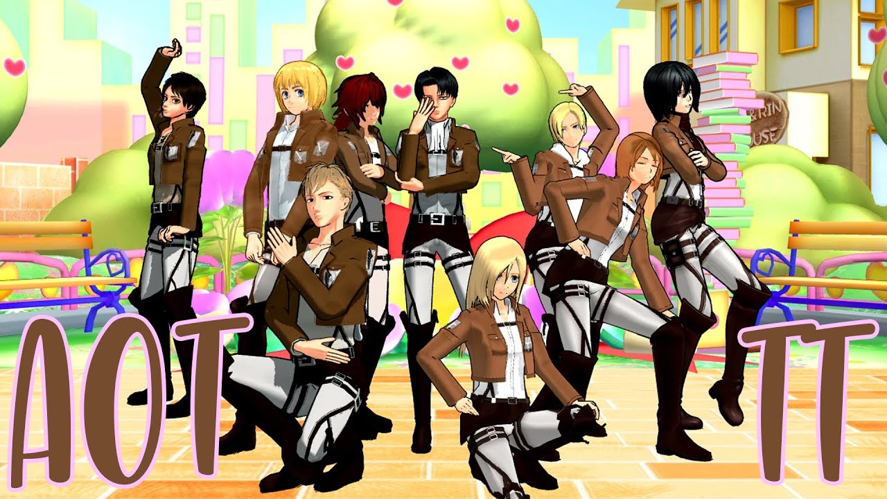 (進撃の巨人)【TT - Shingeki No Kyojin】MMD ♡