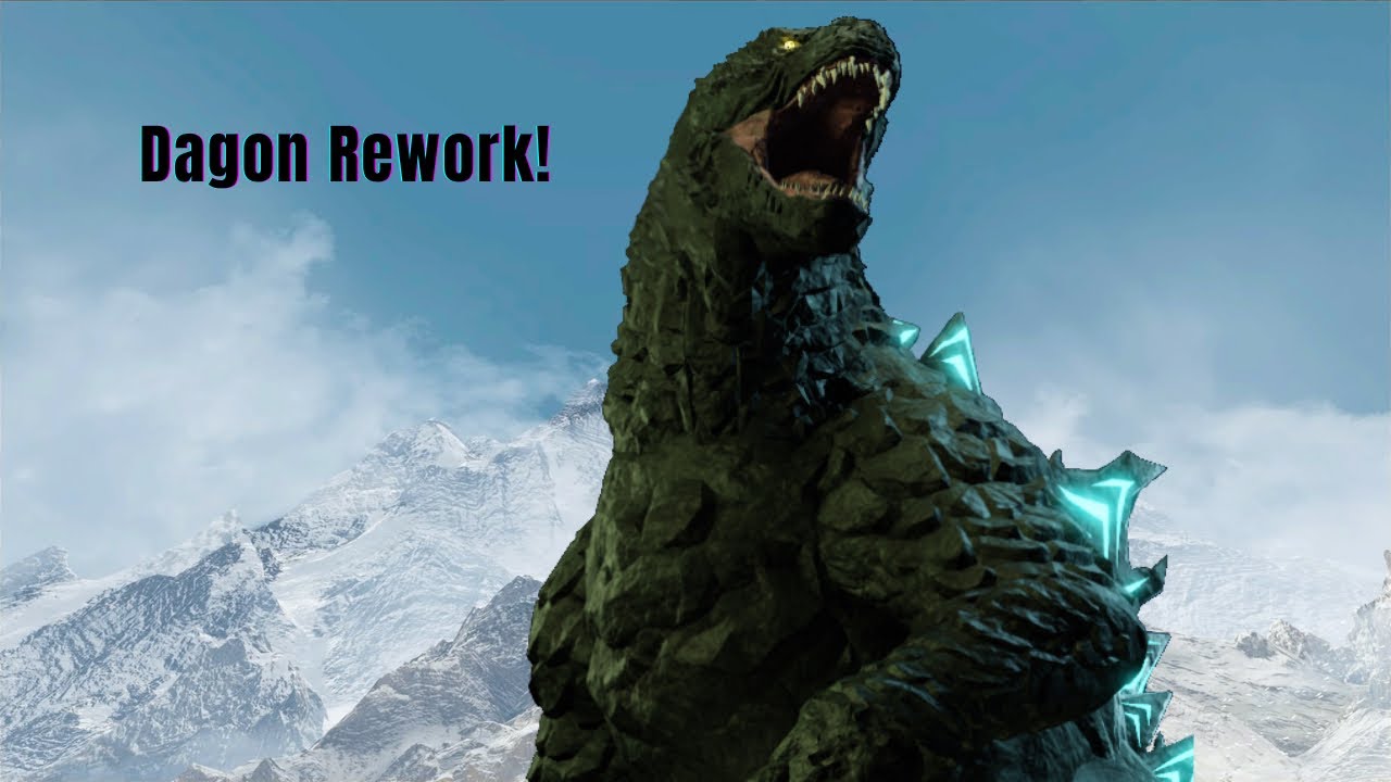 Dagon Remodel Showcase! 🦖 | Age of Titans | 