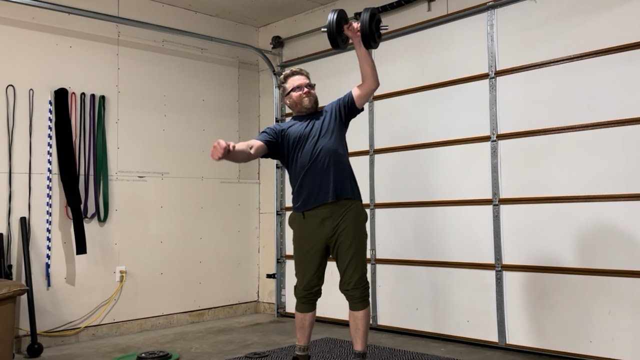 Year 3: The Iron is Patient (Day 983, 50 years old, overhead workout)
