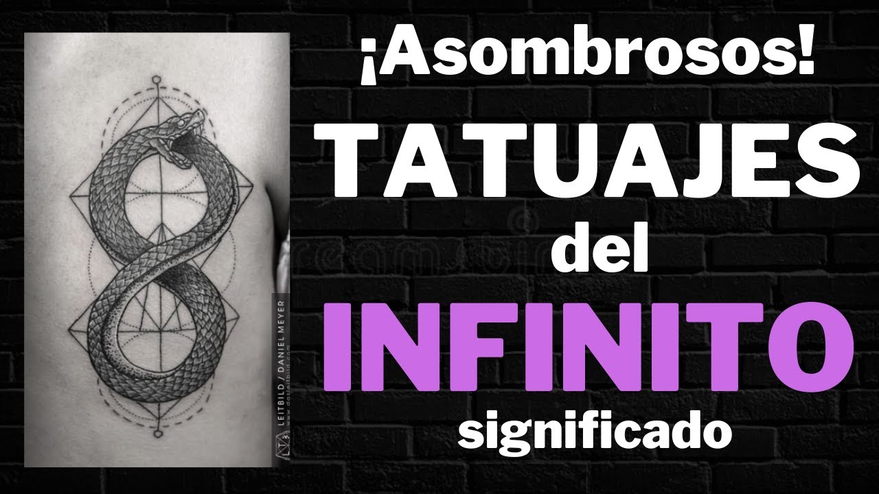 Alucinantes Tatuajes del símbolo ♾️ INFINITO ♾️ que representa el amor sin fin  💫