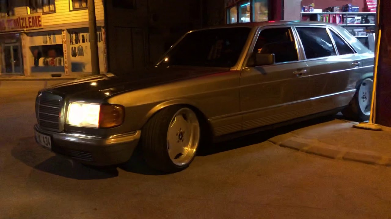 W126 Mercedes 500sel v8