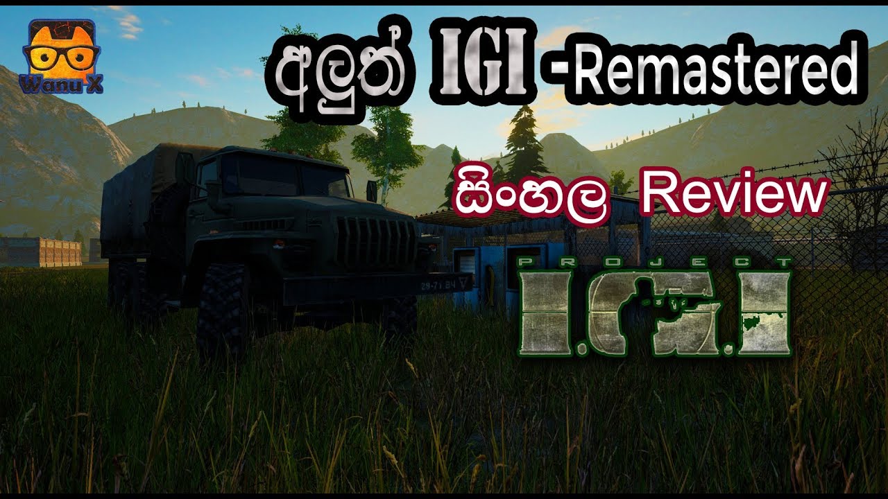new IGI Remastered Game Sinhala Review