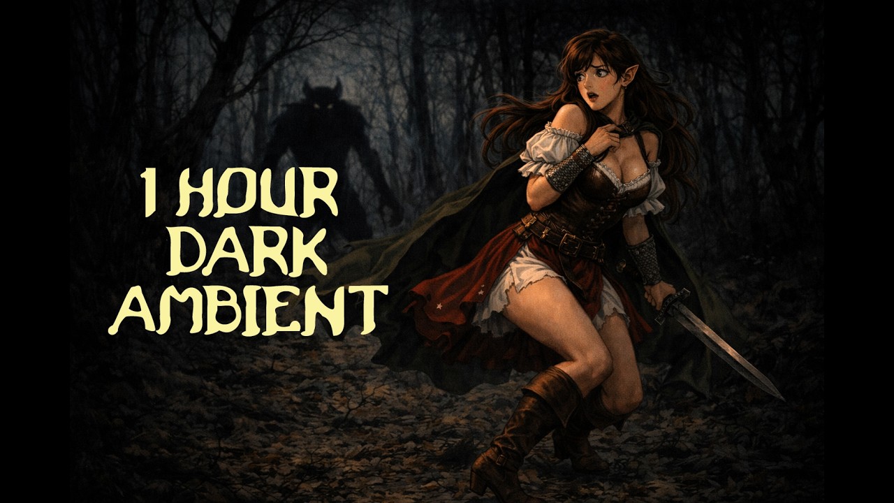 Dark Ambient Noise ☠️ Creepy Horror Atmosphere | Slow Dark Soundscape (1 Hour)