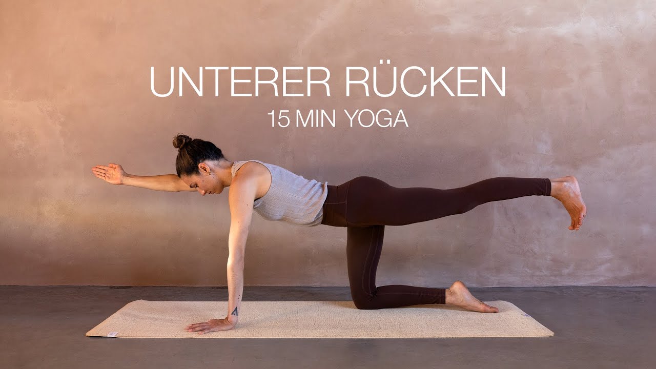 Yoga für den unteren Rücken | 15 Min Mobilisierung & Entspannung