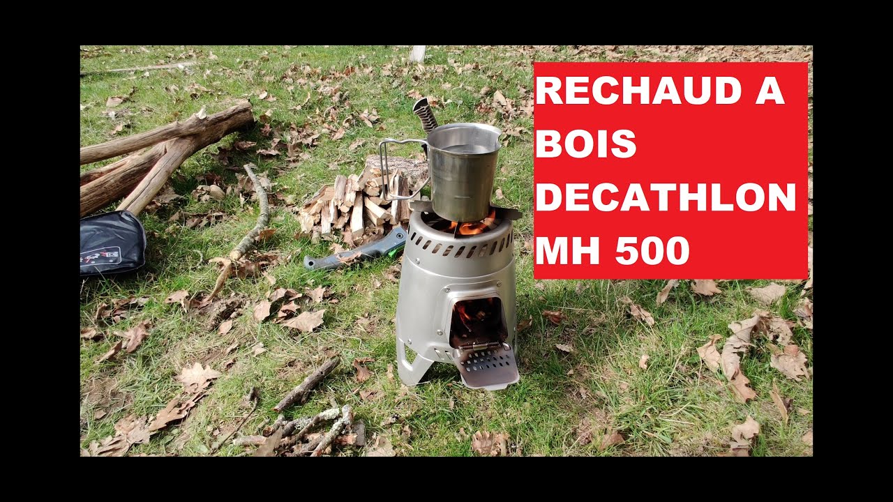 PRESENTATION DU RECHAUD A BOIS MH 500 DE CHEZ DECATHLON 🇫🇷 2’JEAN’S 🇫🇷