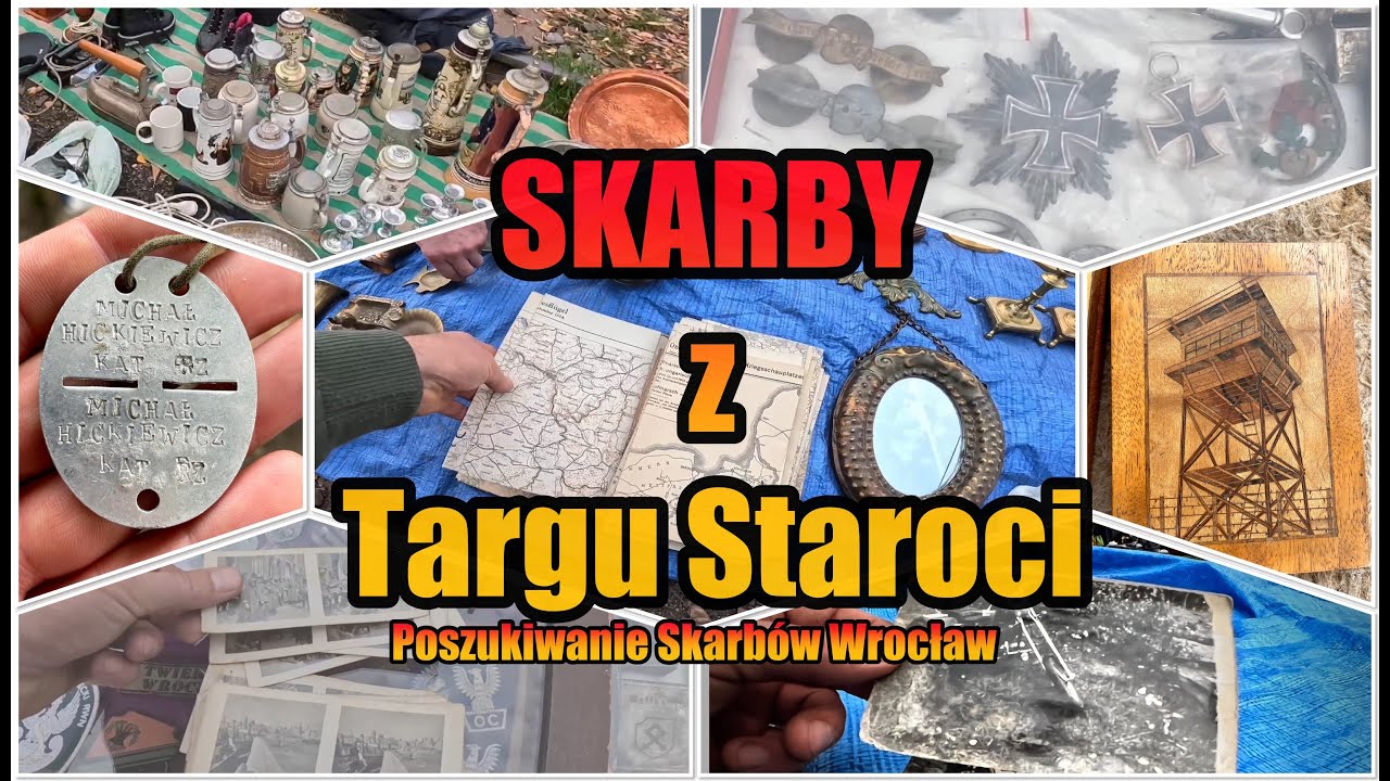 Skarby z Targu #1 | Bazar Świebodzki we Wrocławiu | odc. 1 |2022| Mapy | Militaria