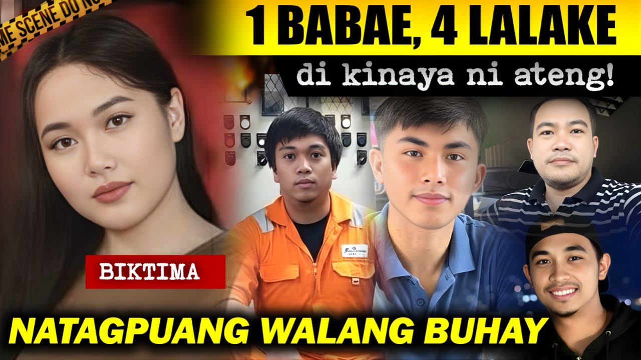 PINAGSABAY NI ATE ANG APAT NA LALAKE KAYA NAPAHAMAK SIYA - Tagalog Crime Story