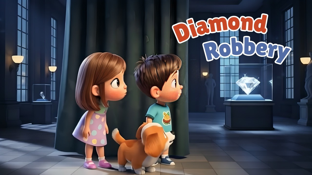 Diamond Robbery 3D Animated Kids Story