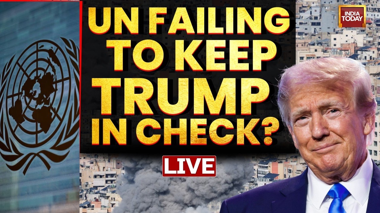 Iran Israel US War LIVE: UN Failing To Keep Trump's Warmongering Antics In Check? | Middle East War