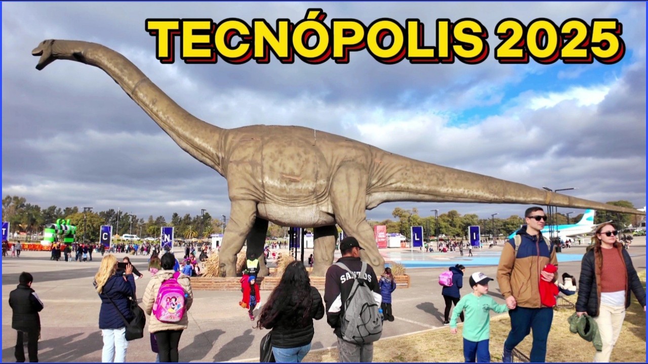 【4K】Volvió TECNÓPOLIS 2025 - Vacaciones de Invierno, Villa Martelli | Buenos Aires Walk