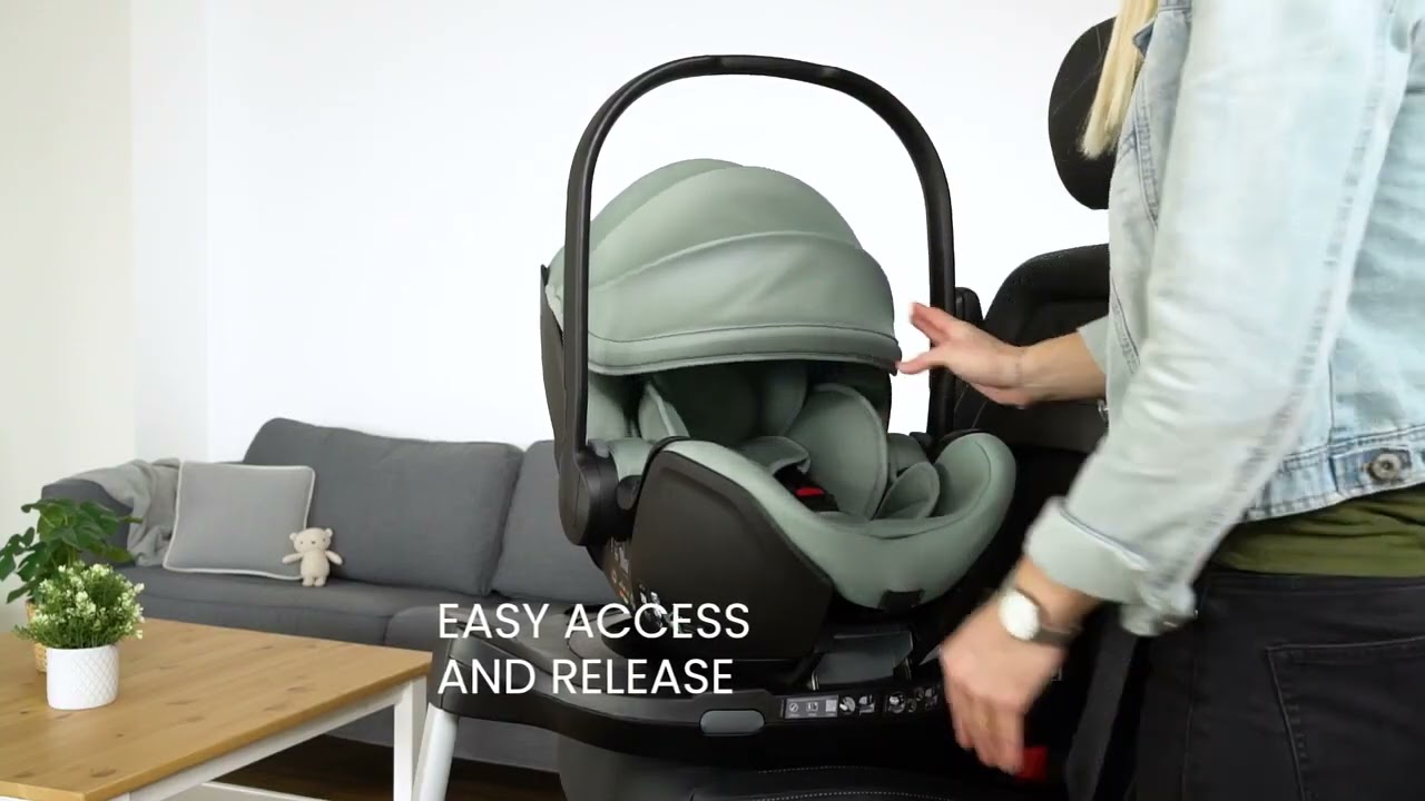 Автолюлька Britax Roemer Baby-Safe PRO + Vario Base 5Z видео обзор