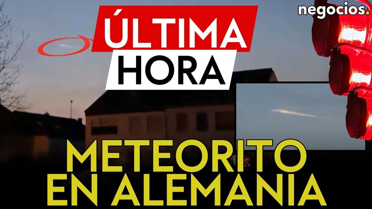 ÚLTIMA HORA | Un meteorito impacta contra una casa en Alemania tras atravesar el cielo de Coblenza