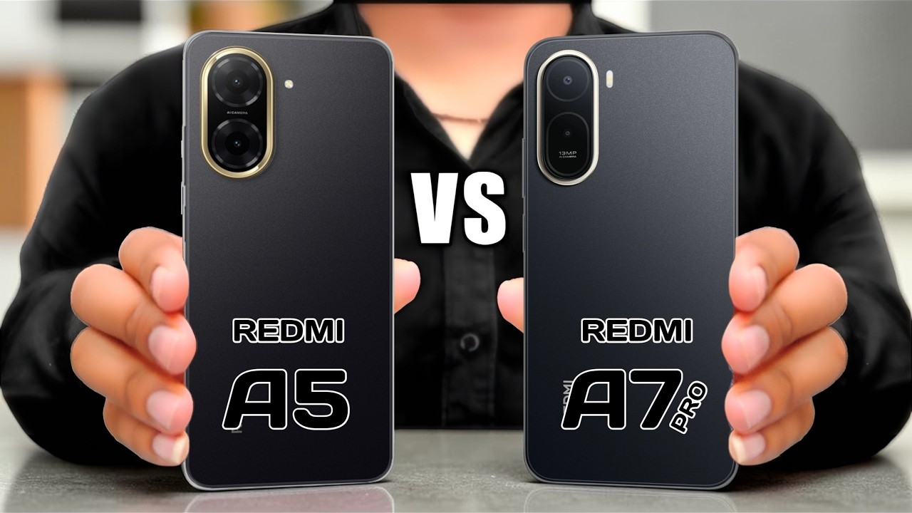 Redmi A5 4G Vs Redmi A7 Pro || Full Comparison ⚡