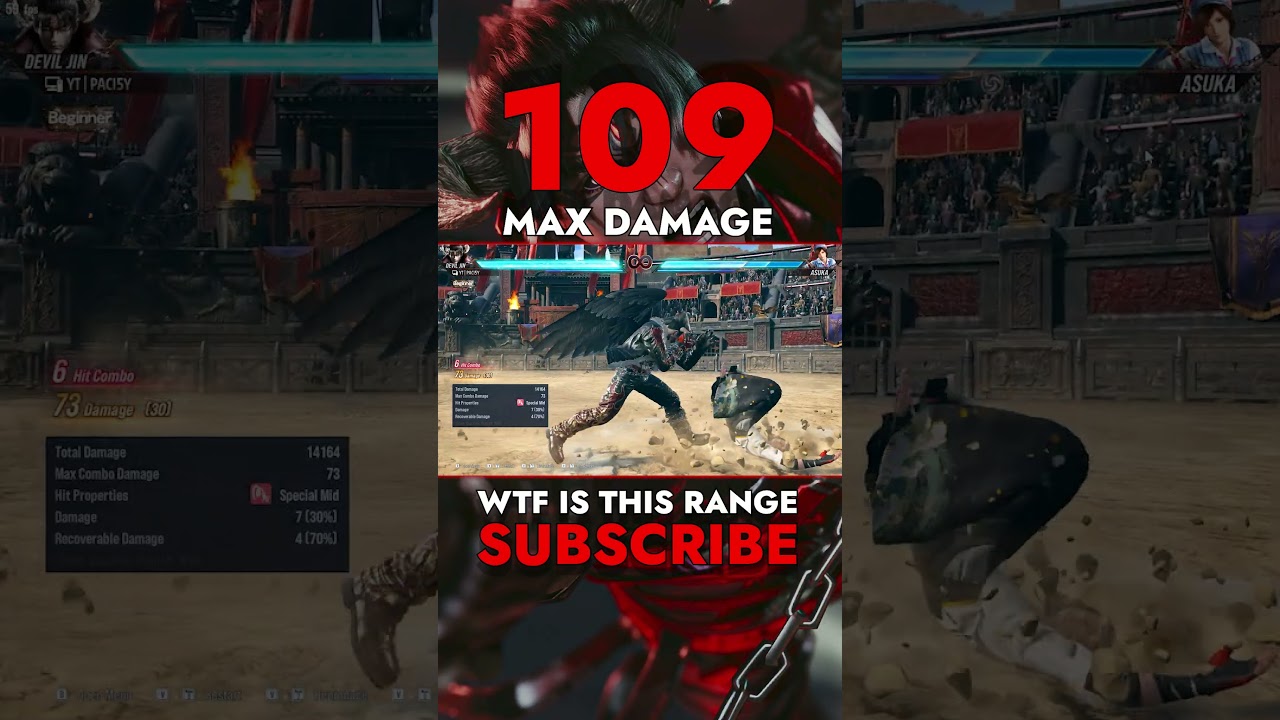 Devil Jin FF4 MAX Damage Combo | TEKKEN 8!