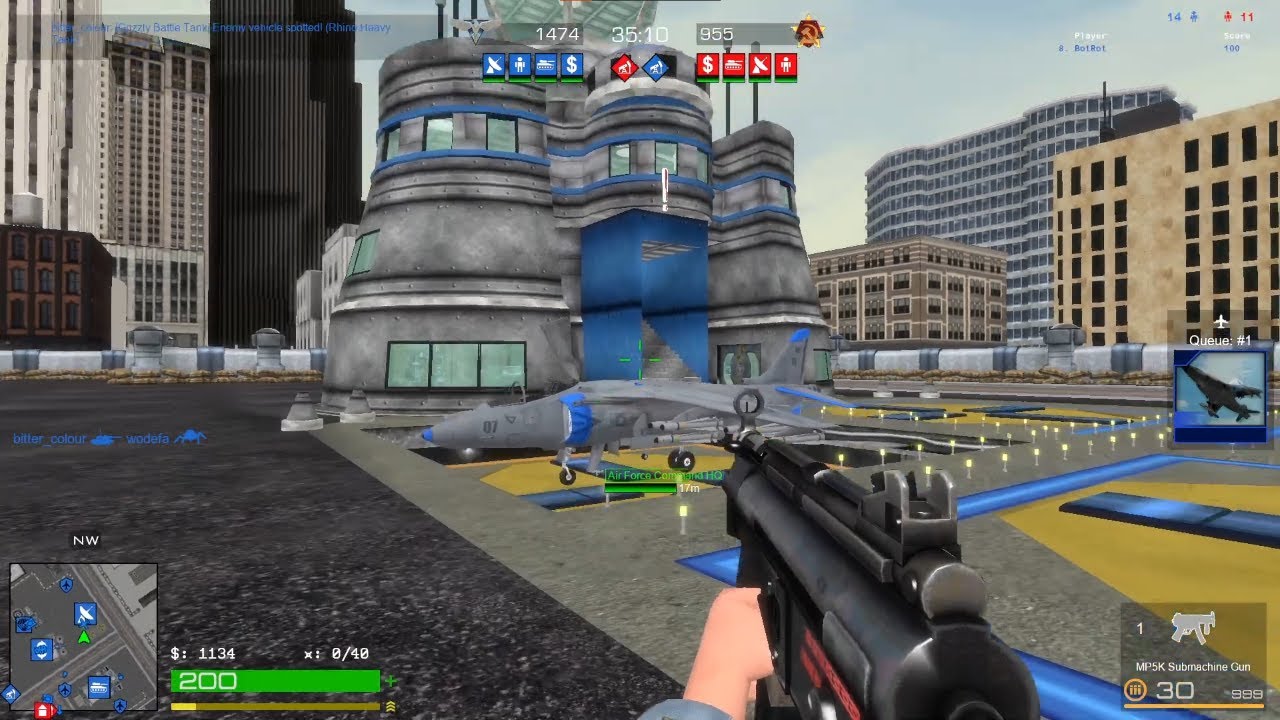 Red Alert 2: Apocalypse Rising - Allied Harrier Gameplay #1