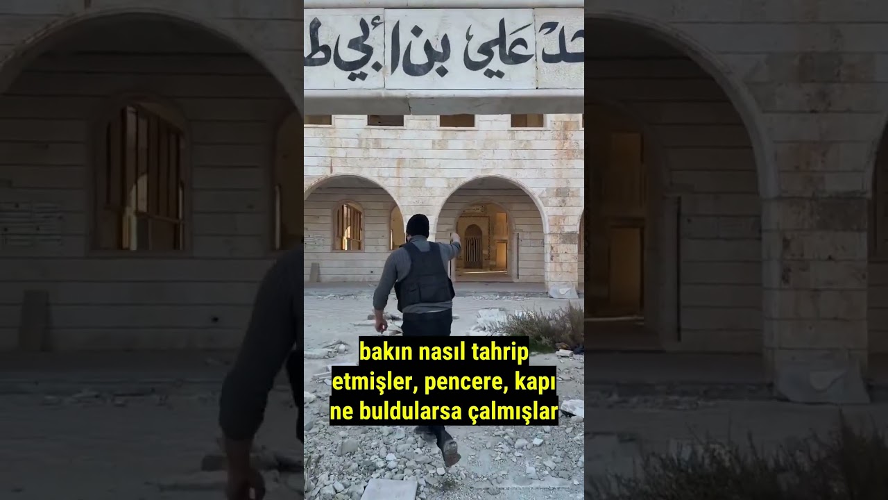 Suriye'de Şii milisler Hz. Ali Camii'ni yerle bir etti Altyazi