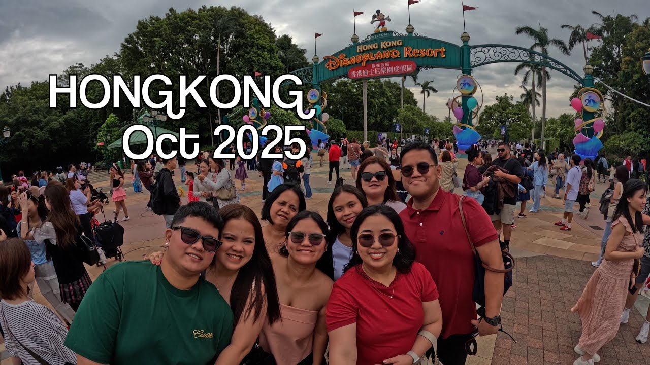 Hongkong Day 1 & 2 | Dorsett Wanchai, Disneyland | Oct 2025