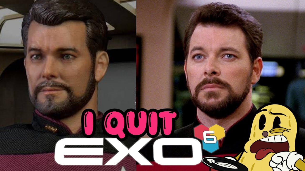 Командир EXO-6 Уильям Райкер | Обзор фигурки из сериала «Звёздный путь: Следующее поколение»
