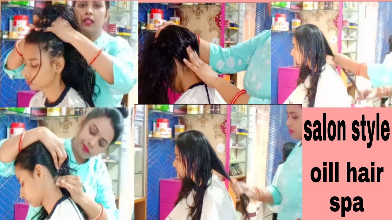 oil hair spa/salon style oil spa at home/winter special oil hair spa/very very fast hair growth oil