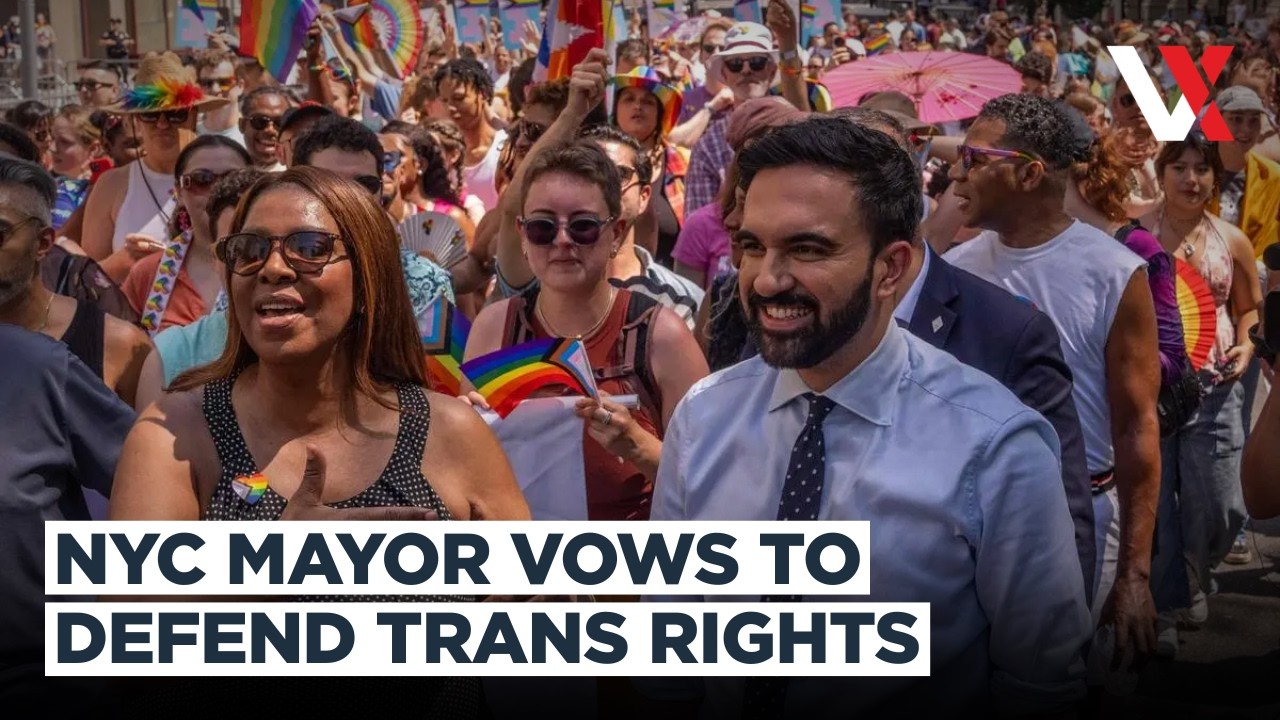 Mamdani's Pride Message To Trump | New York City Expands LGBTQ Protections, Funding | VERTEX