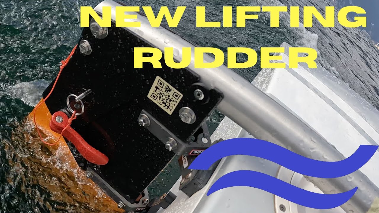 New Finn-Dinghy LIFTING RUDDER
