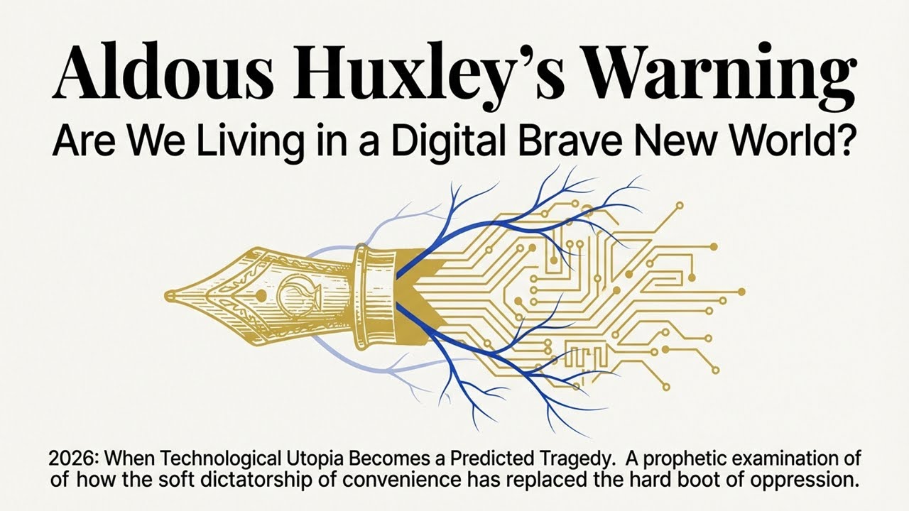 "Why Huxley's 'Brave New World' is Actually 2026". We Are Living in a Digital Brave New World