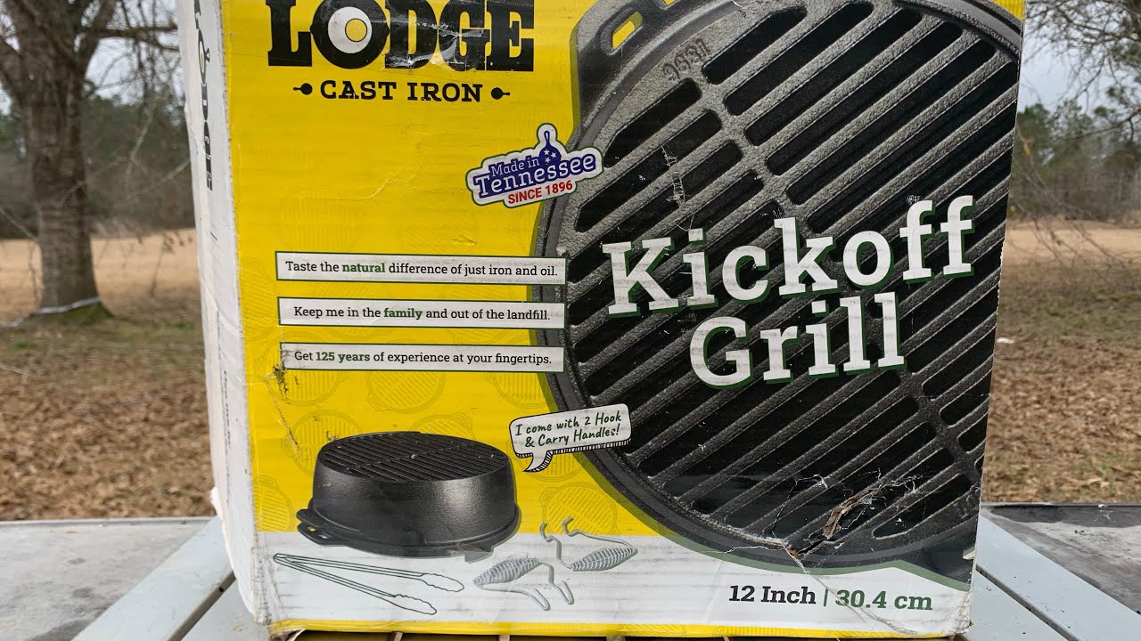 Lodge Kickoff Grill Review : Breakfast then Tuna Steak Lunch