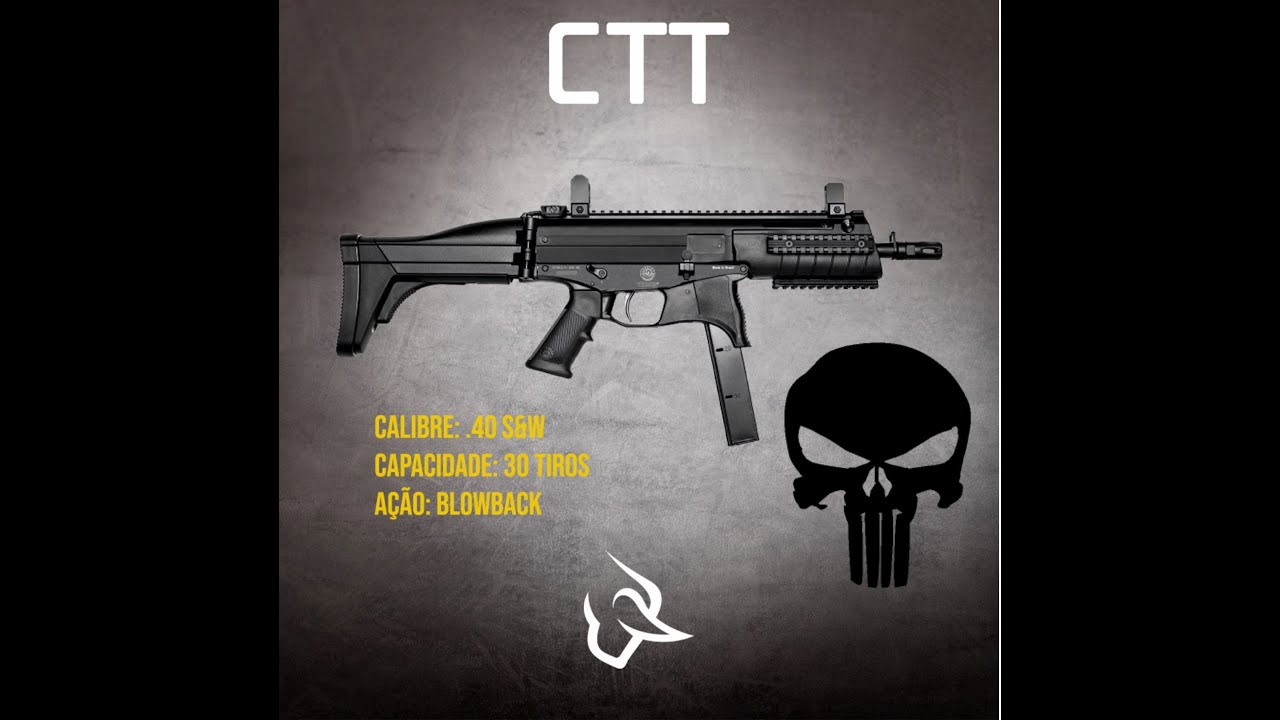 CTT40 .40 CARABINA DA TAURUS - ARMA PERFEITA