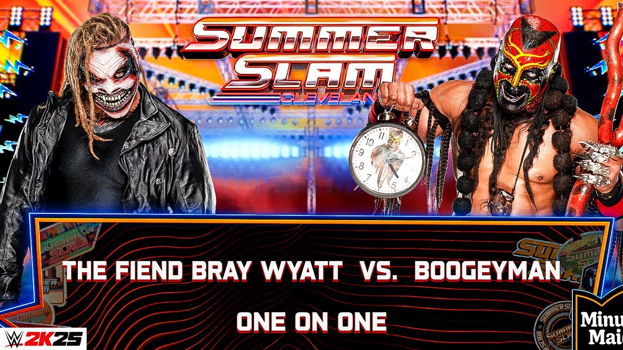 The Fiend Bray Wyatt vs The Boogeyman – Nightmare vs Nightmare | WWE 2K25 Full Match Highlights