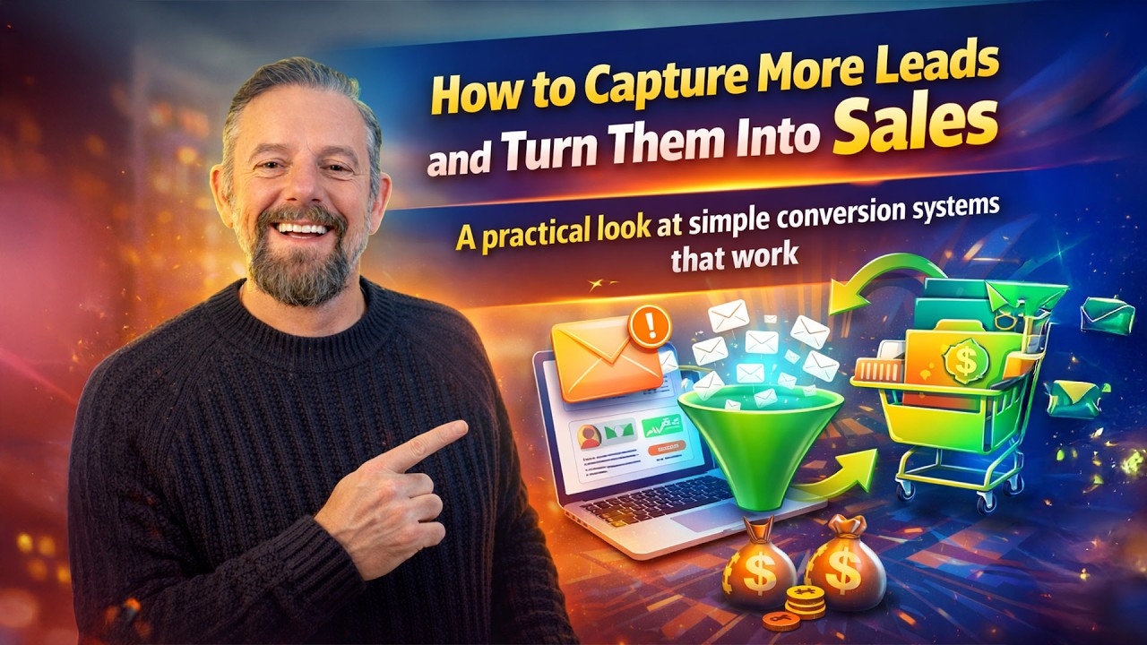 📥 Simple Lead Capture Systems for Coaches (Turn Traffic Into Leads Without Funnels)