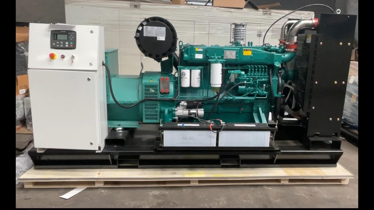 Original Weichai Power 200kw 250kva Diesel Engine Generator Full Automatic Start with ATS