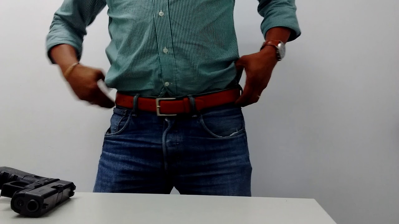 Porte de Arma Velado - Sem Coldre.