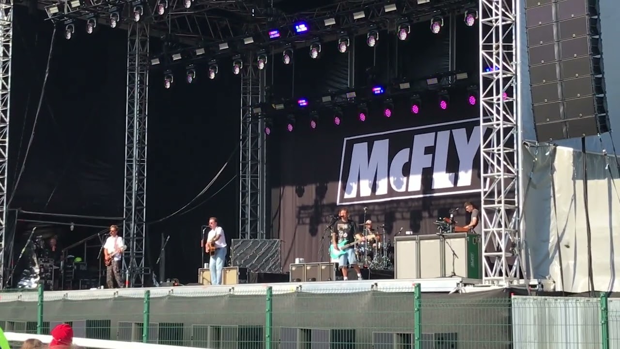 McFly at Doncaster Racecourse - 13 Aug 22