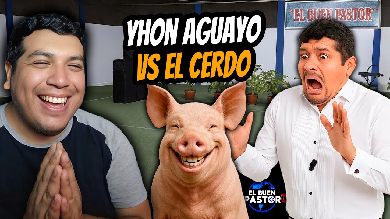 ⚠️Yhon Aguayo vs el cerdo‼️ #dios #biblia