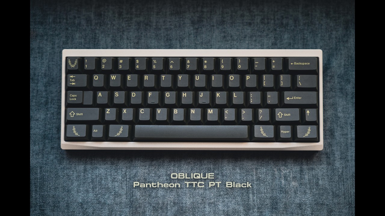 Oblique | Pantheon TTC PT Black | Vs. Granites, MX Browns, Firefinch | Sound Test