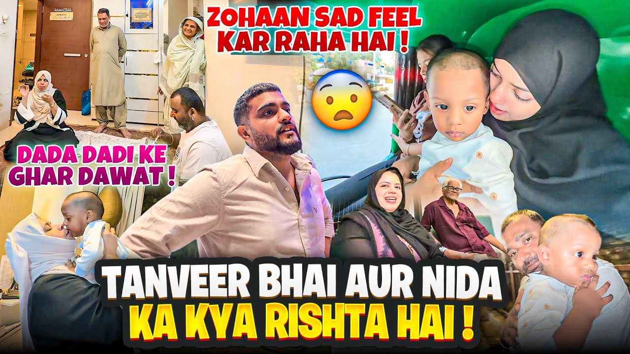 Tanveer Bhai Aur Nida Ka Kya Rishta Hai?😍| Zohaan Sad Feel Kar Raha Hai😓| Nida Khan✨