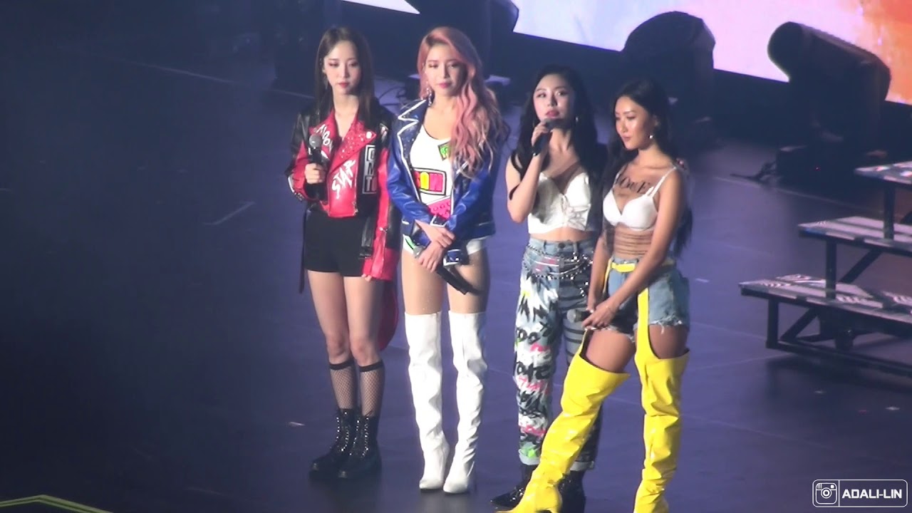 180901 Mamamoo(마마무) Mnet_01 4Season concert tour in Taiwan